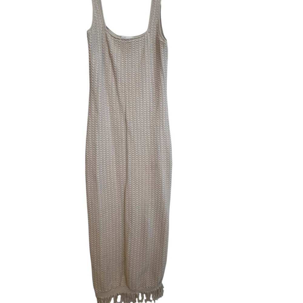 Elegant Cream Maxi Dress